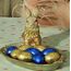 Werner Voss Osterhase mit Schale Hasenfigur Ostern Kartenhalter Hase Osterfigure Barrock Shabby Landhaus
