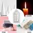 3D Silikonformen Gießformen Häuser, DIY Gießform für kleine Häuser, LeuchterSilikonformen, Silikon Gießform Weihnachten für Weihnachtsdekoration, Geeignet für die DIY-Heimdekoration Kunsthandwerk