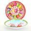 com-four® 6x Osterteller aus Melamin - Deko-Teller für Ostern - Osternest mit Osterhasen- und Ostereier-Motiven [Auswahl variiert] (6 Stück - Oster-Design)