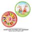 com-four® 6x Osterteller aus Melamin - Deko-Teller für Ostern - Osternest mit Osterhasen- und Ostereier-Motiven [Auswahl variiert] (6 Stück - Oster-Design)