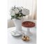 EDZARD Keksschale Hase Louis (Duchmesser 15 cm, Höhe 9 cm), Aluminium vernickelt, Osterdeko, Ostern