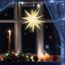 SALCAR 60cm Weihnachtsstern Beleuchtet Außen, 3D XXL Leuchtstern Fenster Innen zum Aufhängen, Adventsstern Fenster Weihnachtsdekoration Outdoor, Warmweiß
