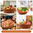 2 Stück Boensi Geschenkkorb, 38x28x12 cm Geschenkkorb-Set mit 1x Korb, 2 x Schleifen,2 x Cellophan-Beutel,1 x Grußkarte für Weihnachten, Geburtstage, Hochzeiten, Ostern