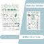 FloraVigo Rub On Sticker ca.A5 19x14cm-Spruch Deko zum Geburtstag, Keraflott, Hochzeit, Zuhause, Wischfolie für Möbel, Glas, Holz, Fotoalbum, DIY Deko, Aufkleberästhetik(4PCS) (Kommunion)