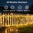 Dekofun Efeu Lichterkette Batterie,10M 100 LED Efeu Künstlich mit Fernbedienung, Timer, 8 Modi Lichterkette, Fake Efeu Girlande für Zimmer Balkon Aesthetic Room Wand Frühling Innen Outdoor Deko