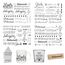 FloraVigo Rub On Sticker ca.A5 19x14cm-Spruch Deko zum Geburtstag, Keraflott, Hochzeit, Zuhause, Wischfolie für Möbel, Glas, Holz, Fotoalbum, DIY Deko, Aufkleberästhetik(4PCS) (Lucky Moment)