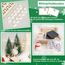 Qanmua 51 Stück Wichteltür Set, Weihnachten Elfentür, Wichtel Zubehör Im Dunkeln Leuchten, Backset, Baustelle, Adventskalender, Miniatur Wichtel Zubehör, Weihnachtsdekoration, DIY Geschenk für Kinder