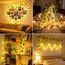 Dekofun Efeu Lichterkette Batterie,10M 100 LED Efeu Künstlich mit Fernbedienung, Timer, 8 Modi Lichterkette, Fake Efeu Girlande für Zimmer Balkon Aesthetic Room Wand Frühling Innen Outdoor Deko