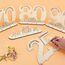 Seutgjie Originelle Geschenk 25 Geburtstag Frau Mann 2001-2026, 25 Jubiläum Silberhochzeit Deko, Holzschild 25 Geburtstag Deko, Geldgeschenke Geburtstag 25 mit LED Lichterkette Geschenkpapier