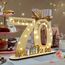 Seutgjie Deko 70 Geburtstag Frau Mann, Geldgeschenke Geburtstag 70 Originelle Holz Schild Gästebuch mit LED Lichterkette für Männer Frauen Jubiläum Tischdeko 1955-2025