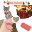 Hoiny 200 Stück Glöckchen, Glöckchen zum Basteln, Kleine Glöckchen, Rostschutz Mini Glöckchen, Deko Glöckchen für Schmuck Basteln, Weihnacht Fest Dekoration, Katzenspielzeug -10mm