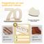 Seutgjie Originelle Geschenk 70. Geburtstag Frau Mann 1956-2026, 70 Geburtstag Deko Holz Schild Gästebuch, Geldgeschenke Geburtstag 70 Jahre mit LED Lichterkette Geschenkpapier