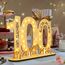 Seutgjie 100 Geburtstag Deko Frau Mann 1926-2026, Geldgeschenke Geburtstag 100 Jahre mit LED Lichterkette Geschenkpapier, Karte 100. Geburtstag Jubiläum Geschenk Holz Schild Gästebuch