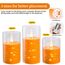 Da by Flammenlose Kerzen, Orange Licht String Kerzen,Batterie Kerzen