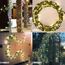 HanYun 25m 12 Stück künstlicher efeu Blätter Girlande Künstlich Gefälschte Pflanzen mit 200 LEDs Lichterkette blätter für Home Garten Hochzeit Weihnachtsdekoration Gefälschte Grün Decor