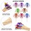 OMIGA Cocktail Deko Cocktailspieße 100 Stück Cocktail Picks Feuerwerk Sticks Eislametta Cocktailspieße für Party Dekorationen Zahnstocher Palme Geburtstagsbars Supplies Mehrfarbig