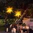 SALCAR 60cm Weihnachtsstern Beleuchtet Außen, 3D Leuchtstern Fenster Innen zum Aufhängen, LED Stern Weihnachtsdekoration Outdoor, Gelb