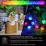 Lichterkette Außen Solar Wetterfest, 30 LED 3M + 5,1M 8 Modi IP65 Bunt Outdoor Solarlichterkette Aussen Wetterfest Solar Lampions für Balkon Terrassen Garten Bäume Weihnachten Partys Dekorationen