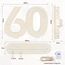Seutgjie Originelle Geschenk 60 Geburtstag Mann Frau 1966-2026, 60. Geburtstag Jubiläum Deko Tischdeko Holz Schild Gästebuch, Geldgeschenke Geburtstag 60 mit LED Lichterkette Geschenkpapier
