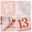 Servietten 13. geburtstag, 30 Stück Rosa Geburtstags Servietten, Happy Birthday 13 Servietten, 3-Lagig Milestone 13 Tischdekoration Papierservietten für mädchen Geburtstag Feiern Party Jubiläum