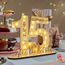 Seutgjie Deko 15 Geburtstag Mädchen Junge 2011-2026, Geldgeschenke Geburtstag 15 mit LED Lichterkette Geschenkpapier, 15 Jahre Jubiläum Kristallhochzeit Hochzeitstag Holz Schild Gästebuch