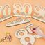 Seutgjie Geschenk 85 Geburtstag Frau Mann 1941-2026, 85 Geburtstag Deko Tischdeko, Geldgeschenke Geburtstag 85 mit LED Lichterkette Geschenkpapier Holz Schild Gästebuch