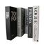 SPShadow 5 Pcs Dekorative Bücherenden Ästhetische Chic Faux Buch Set für Raum Dekor, Moderne Home Dekorative Bücher Decor Couchtisch Dekor