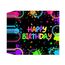 40 Stück Happy Birthday Party Servietten, Cocktail Servietten Einweg Bunte Thema Dekorationen Zubehör für Junge Mädchen Geburtstag Party Deko, 33x33cm