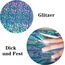Blau Party Tischdecke Glitzer - Foil Geburtstag Tischdecken Wasserabweisend Einweg Deko für Meerjungfrau Unterwasserwelt Frozen Sti Dog Blue Hunde Gefrorene Toys Einschulung Schulkind Party