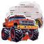 BOYATONG 12× Einladungskarten Kindergeburtstag Junge, Monstertruck Einladungskarten Geburtstag, Truck Geburtstagseinladungen Jungen, Einladung Kindergeburtstag Junge für Themed Party