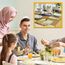 Ramadan servietten weiß gold, 40 Stück ramadan deko servietten gold weiß, ramadan tischdeko, ramadan mubarak, Geeignet für Ramadan-Partys