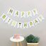 Luftballons Geburtstag Dekoration Set, Gold Silber Geburtstagsdeko Happy Birthday deko Banner Party Deko Geburtstag Set mit Gold Silber Happy Birthday Luftballons Konfetti Ballons