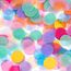 6000 Stück Konfetti Bunt - Groß Konfetti Streudeko Tischdeko Geburtstag Hochzeit Pastell Mehrfarbig Runde Papierreste im Gewicht 60g für Luftballons, Geschenkbox, Dekoration für Feier Party Jubiläum