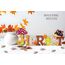 BOYATONG Herbst Deko, Schriftzug Herbst Dekoration, Tischdeko Herbst mit Herbstblätter, Deko Herbst, Herbstdeko Innen und Draußen