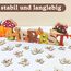 BOYATONG Herbst Deko, Schriftzug Herbst Dekoration, Tischdeko Herbst mit Herbstblätter, Deko Herbst, Herbstdeko Innen und Draußen