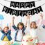 Happy Birthday Girlande Schwarz, Girlande Geburtstag 5 Meter, Happy Birthday Banner, Alles Gute Zum Geburtstag BannerSchild, GeburtstagDeko Zubehör Party Dekoration Banner für Erwachsene Kinder