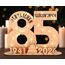 Giftota - 2026 Originelle 85 Geburtstag Geschenk Frauen & Männer - Geldgeschenke Geburtstag 85 mit LED Lichterkette Ständer - Holz-Schild Gästebuch - 85 Geburtstag Deko - Personalisierbares Geschenk