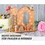 Giftota - 2026 Originelle 10 Geburtstag Geschenk Mädchen & Jungen - 10 Rosenhochzeit - Geldgeschenke 10 mit LED Lichterkette Ständer - Holz-Schild Gästebuch - 10 Geburtstag Deko - Hochzeitsgeschenke
