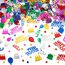 BURGEON Konfetti Geburtstag Tischdeko, Happy Birthday Konfetti Mehrfarbig, Streudeko Geburtstag Deko Mädchen Junge Kinder für Geburtstage Partys, Bunte, 15g
