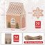 TsunNee 30 Stück Weihnachten Party Geschenkboxen, Kraftpapier Süßigkeitskästen, Mitbringsel Taschen, Kreativ Papier-Treat-Boxen