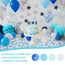 Hopton Konfetti 6000 Stück, Blau Konfetti Geburtstag Rund, Hochzeit Streudeko, Papier Pastell, Papier Confetti Tischdeko für Geburtstag Hochzeit Party Dekoration