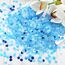 Hopton Konfetti 6000 Stück, Blau Konfetti Geburtstag Rund, Hochzeit Streudeko, Papier Pastell, Papier Confetti Tischdeko für Geburtstag Hochzeit Party Dekoration