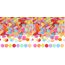 Konfetti Bunt 6000 Stück, 2.5cm Konfetti Geburtstag Groß, Mehrfarbig Runde Streudeko Tischdeko, Papier Confetti für Geburtstag Hochzeit Party Dekoration(50g) (Packung mit 2)