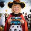 12 x Halloween Einladungskarten Kinder, Schaurig Halloween Party Einladung Friedhof des Grauens Kürbis, Gruselparty Einladungskarte zum Halloweenparty Geburtstag Einladungen Erwachsene Teenager