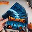 12 x Halloween Einladungskarten Kinder, Schaurig Halloween Party Einladung Friedhof des Grauens Kürbis, Gruselparty Einladungskarte zum Halloweenparty Geburtstag Einladungen Erwachsene Teenager