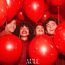 AULE Luftballons Rot Metallic: 50 Stück 12 Zoll Helium Ballons Rote Latex Geburtstagsdeko für Geburtstag Party Hochzeit Valentinstag Verlobungspartys