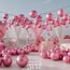 AULE Kleine Luftballons Rosa Metallic: 50 Stück 12 Zoll Luftballon Klein Chrom Rosa Helium Ballons Latex Ballon für Graduation Geburtstag Deko