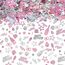 AIVEKE Konfetti 80 Geburtstag Deko - Glitzer Rosegold Happy Birthday Konfetti Partydekoration Geburtstag Streudeko Geburtstag Deko Tischdeko Geburtstagskonfetti