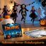 12 x Halloween Einladungskarten Kinder, Schaurig Halloween Party Einladung Friedhof des Grauens Kürbis, Gruselparty Einladungskarte zum Halloweenparty Geburtstag Einladungen Erwachsene Teenager
