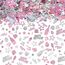 AIVEKE Konfetti 21 Geburtstag Deko - Glitzer Rosegold Happy Birthday Konfetti Partydekoration Geburtstag Streudeko Geburtstag Deko Tischdeko Geburtstagskonfetti
